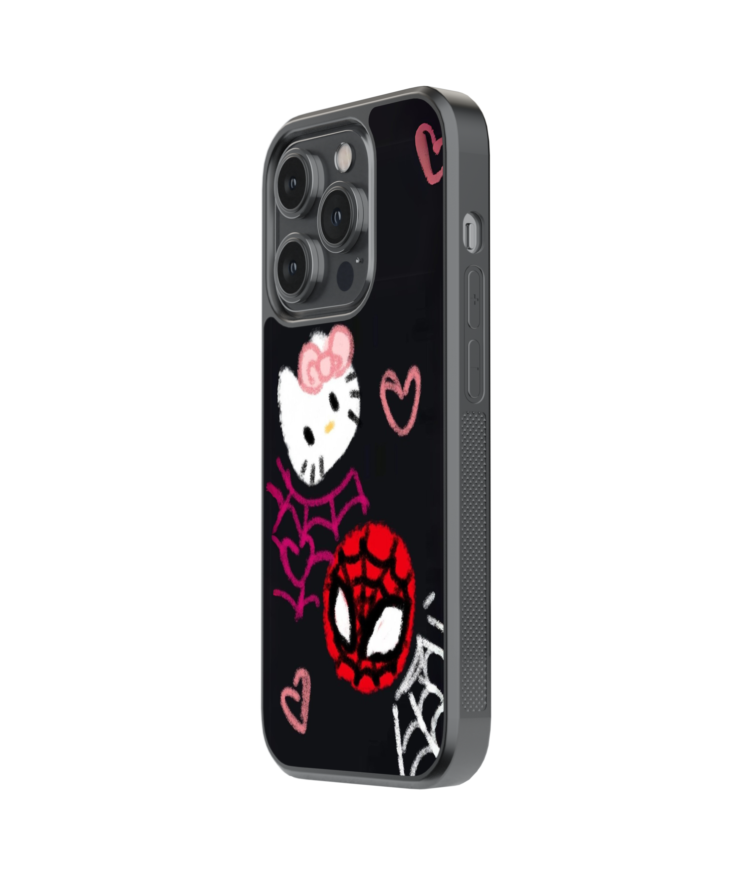 Spidey Whirl | Scribble - Glass Case Cover | Code: 302