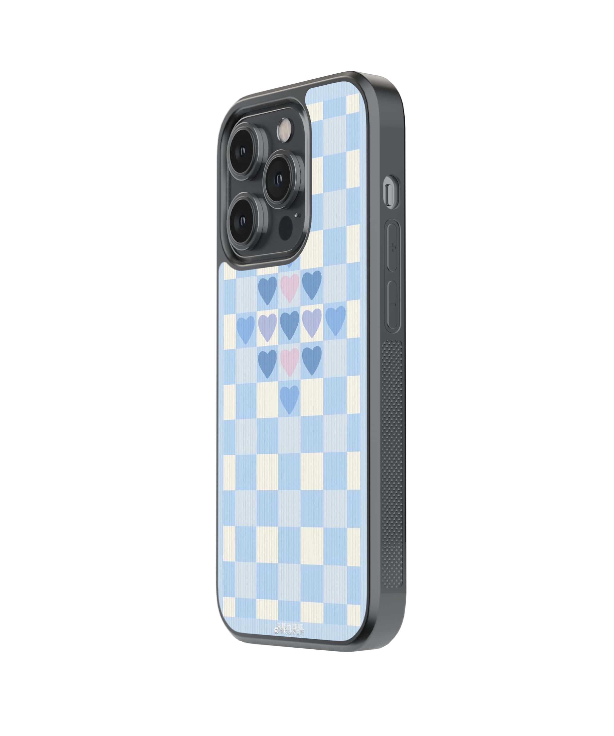 Rhapsody | Hearts - Glass Case Cover | Code: 055