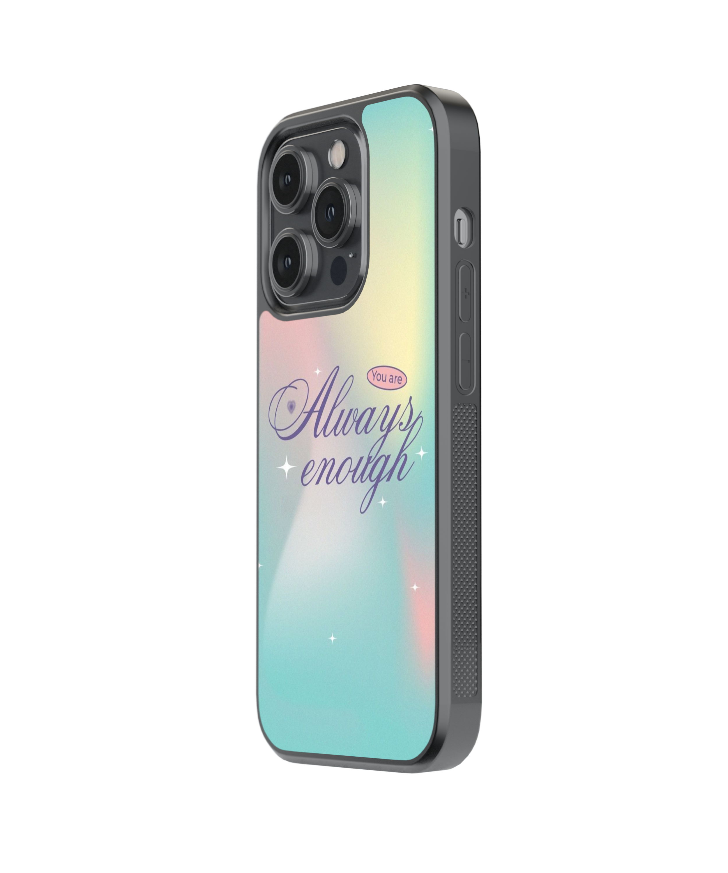 Always Enough | Aura - Glass Case Cover | Code: 357