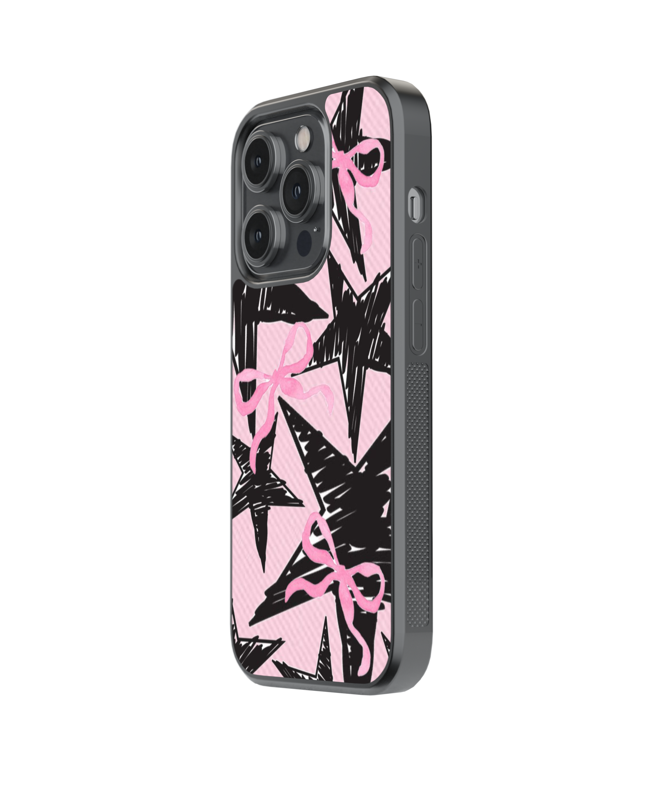 Abstract Twist | Scribble - Glass Case Cover | Code: 304