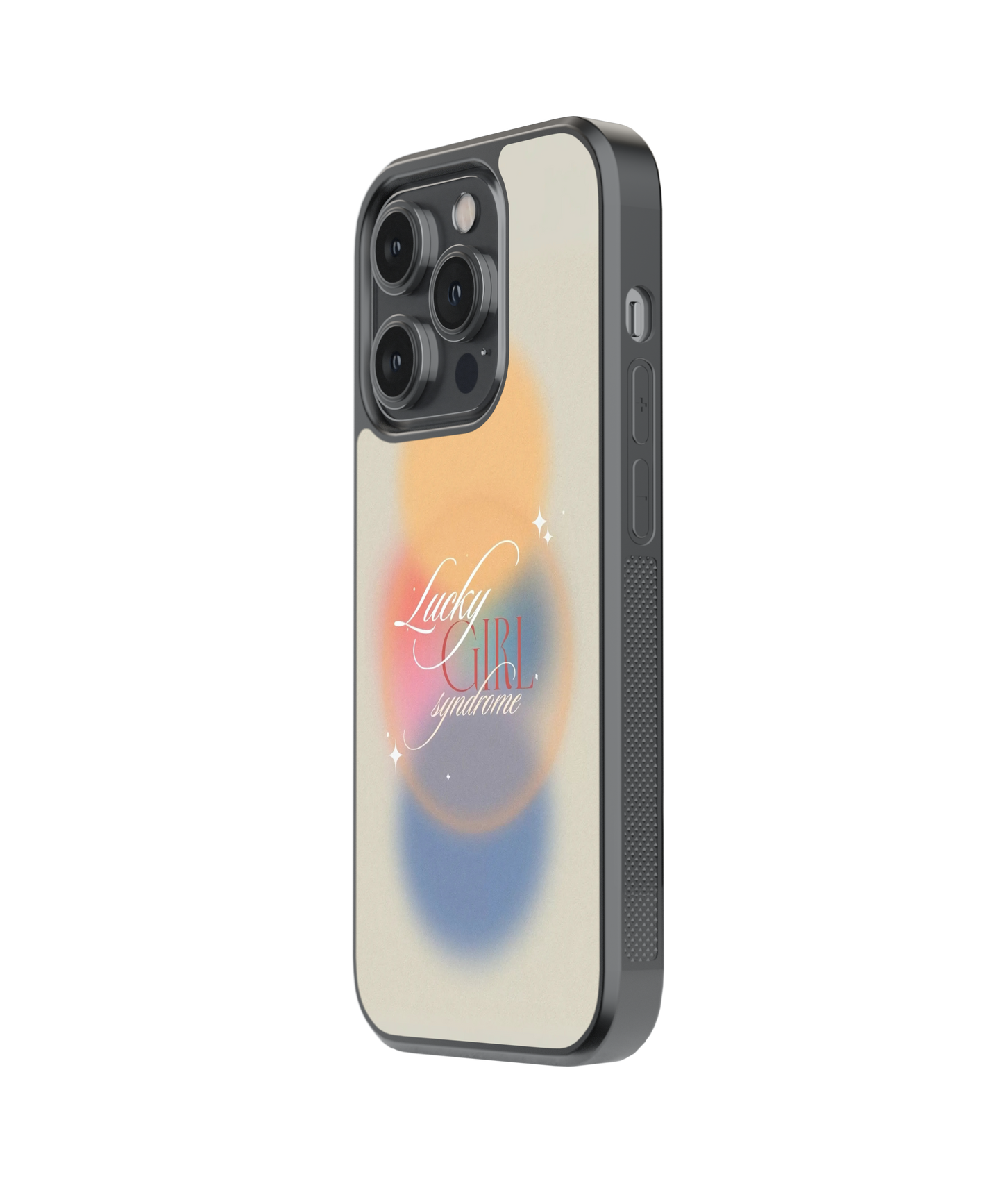 Lucky Girl | Aura - Glass Case Cover | Code: 362