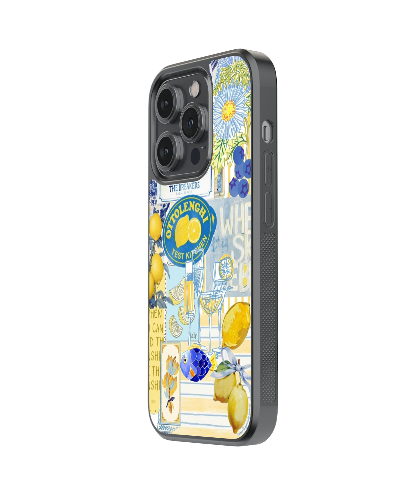 Lemon Bloom | Zesté - Glass Case Cover | Code: 389