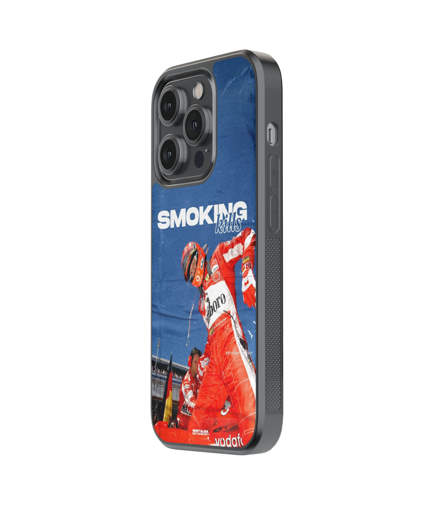 Smoking Hot Lap | F1 / Cars - Glass Case | Code: 433