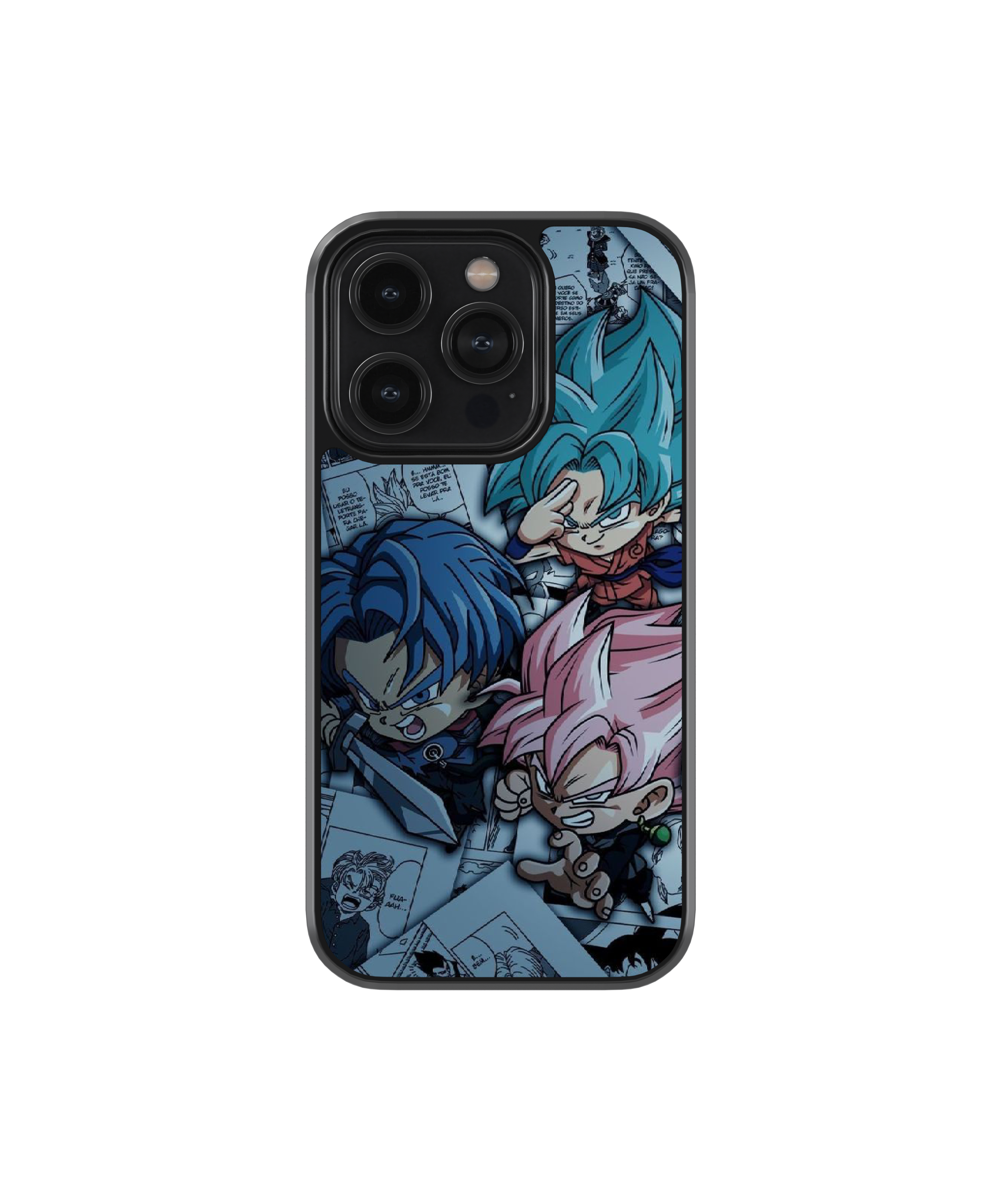 Goku Rose Trio Fusion | Dragon Ball - Glass Case | Code: 122