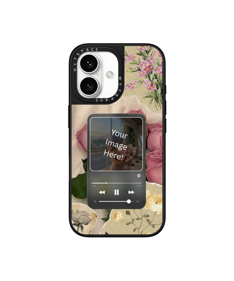 Floral Daze | Personalized Glass Case Cover | Code: 348