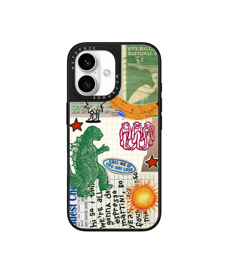 Sketch Mode | Scribble - Glass Case Cover | Code: 309