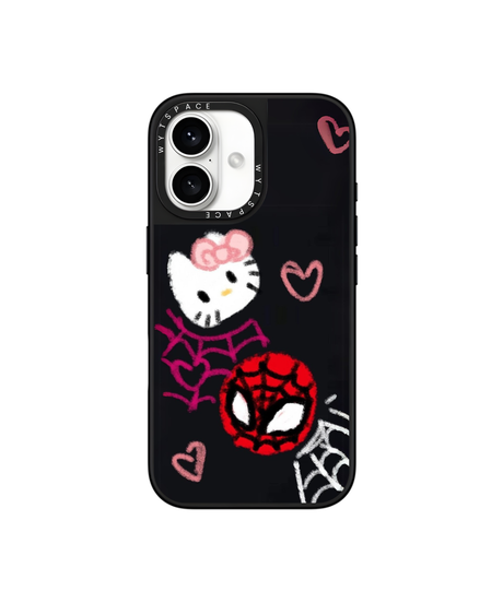 Spidey Whirl | Scribble - Glass Case Cover | Code: 302