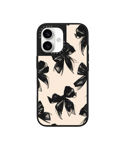 Noir Bow | Pinteresty Elite iPhone Case Cover | Code: 298