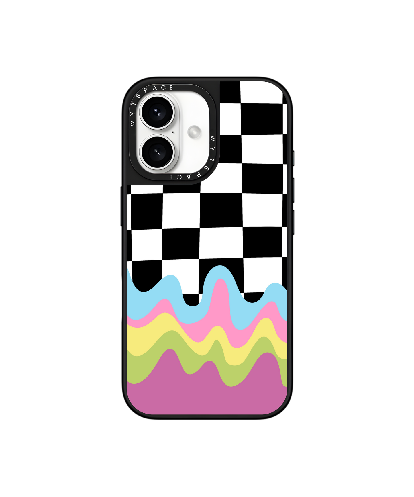 Checker Ripples | Y2k - Elite iPhone Case Cover | Code: 008