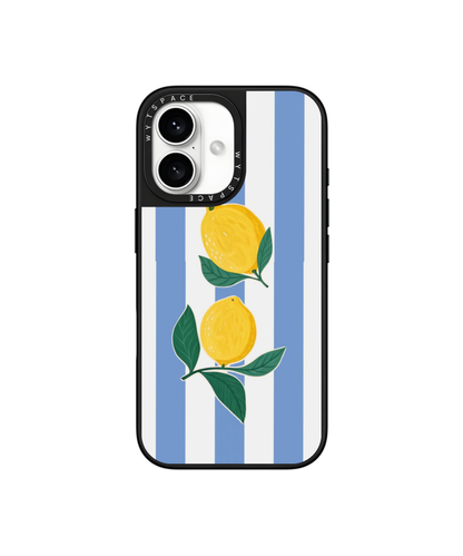 Lemon Stripes | Zesté - Elite iPhone Case Cover | Code: 400