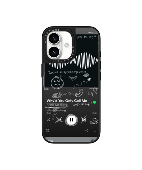 Line Play | Scribble - Glass Case Cover | Code: 303