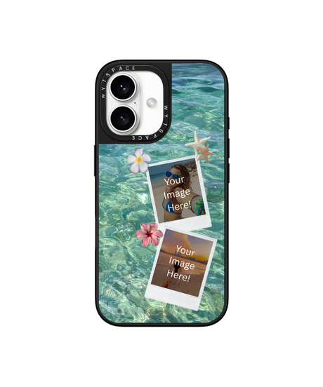 Sandy Bliss | Personalized Glass Case Cover | Code: 345