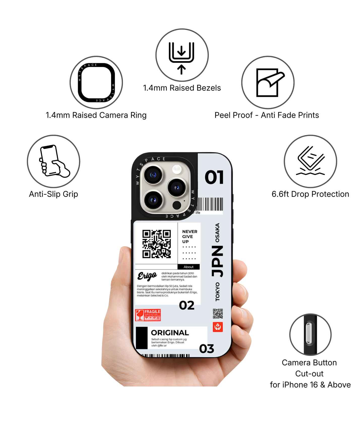 Tokyo | For Him - Elite iPhone Case Cover | Code: 579