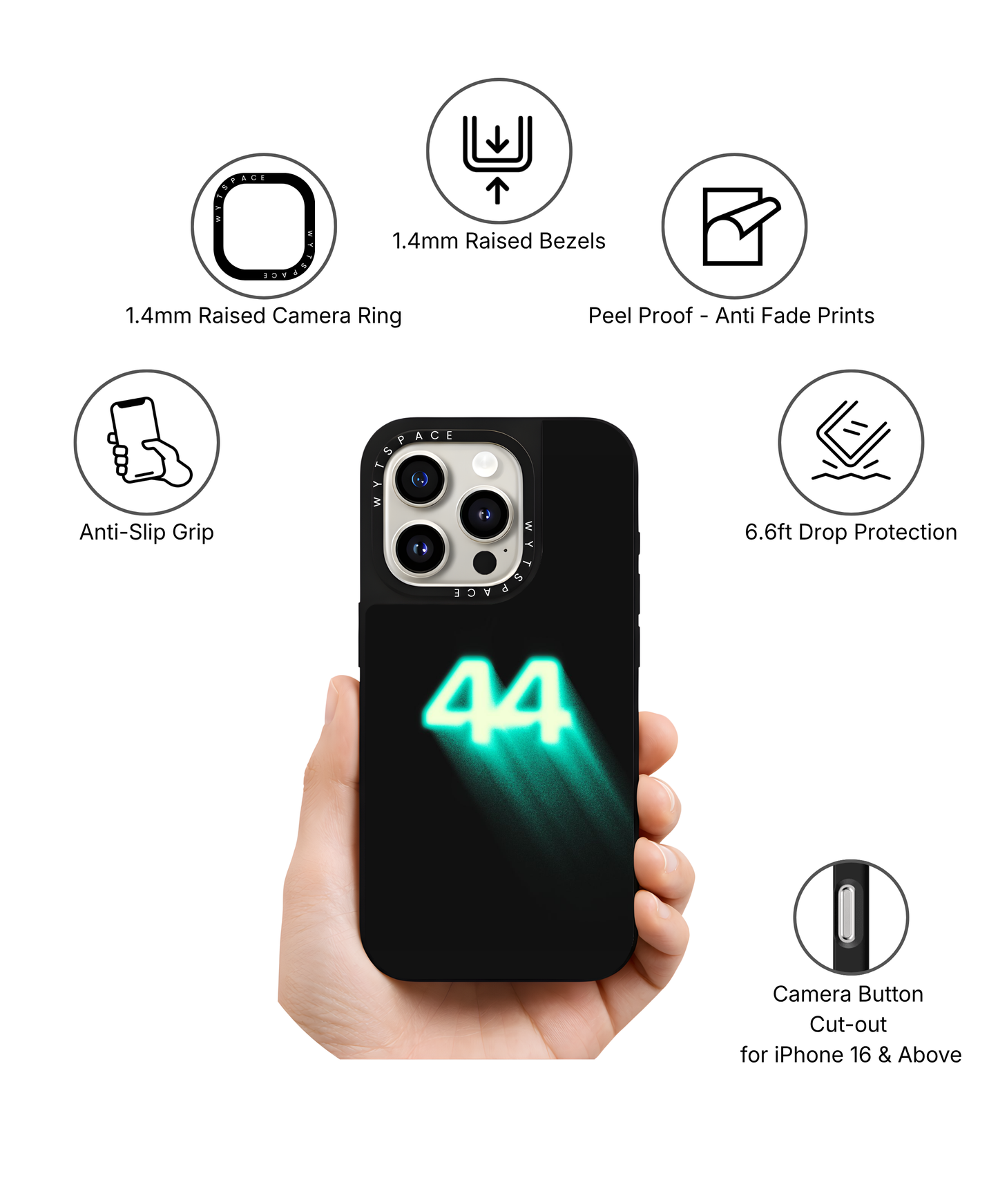 Neon 44 | F1 / Cars - Elite iPhone Case | Code: 421