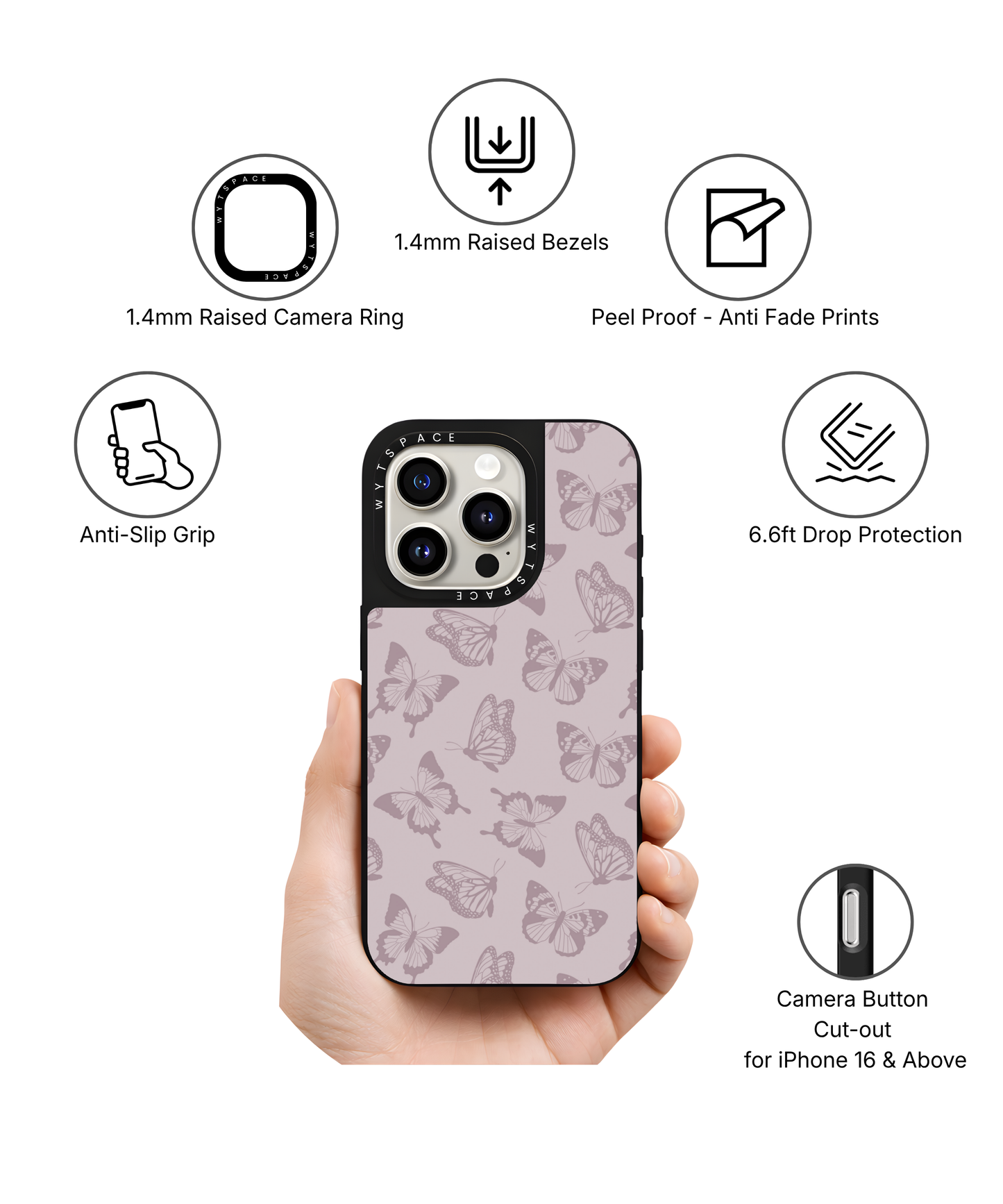 Brown Flutter | Y2k - Elite iPhone Case Cover | Code: 013