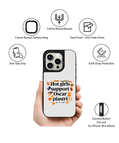 Piastri Girl | F1 / Cars - Elite iPhone Case | Code: 424
