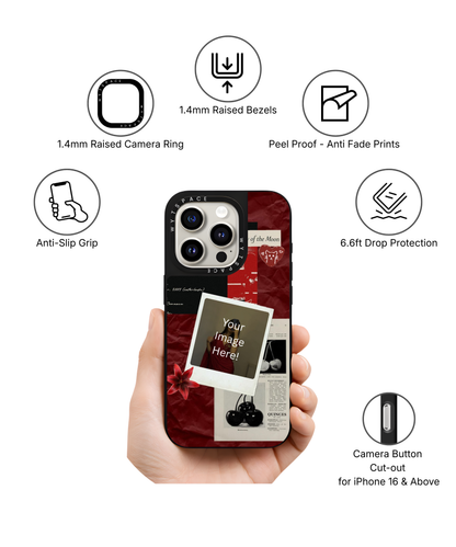 Scarlet Mood | Personalized Elite iPhone Case Cover | Code: 347