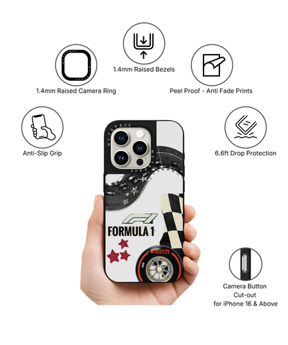 Finish Line Dreams | F1 / Cars - Elite iPhone Case | Code: 409