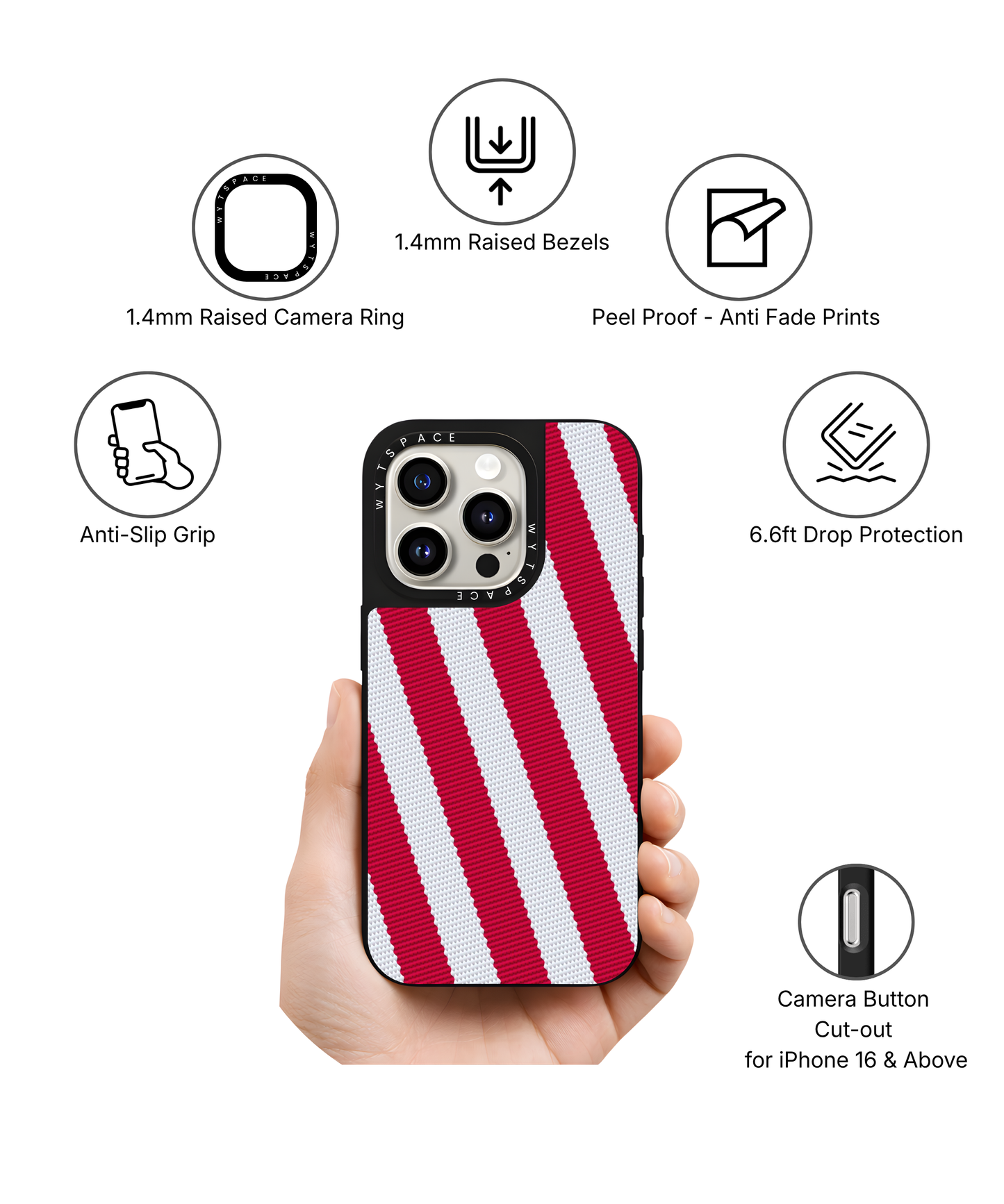 Candystripe | For Him - Elite iPhone Case Cover | Code: 557