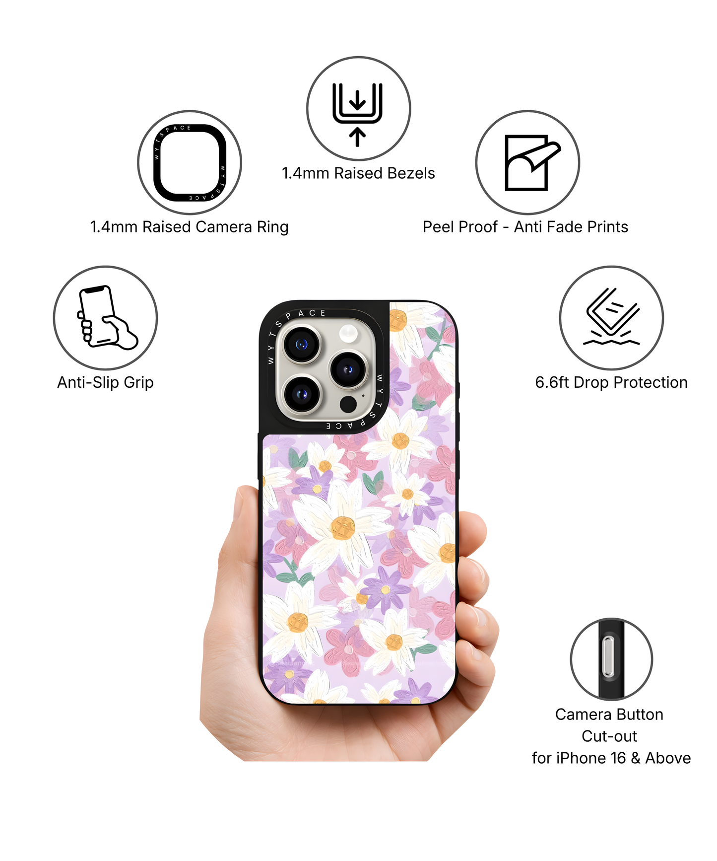 Small Steps | Floral - Elite iPhone Case Cover | Code: 177