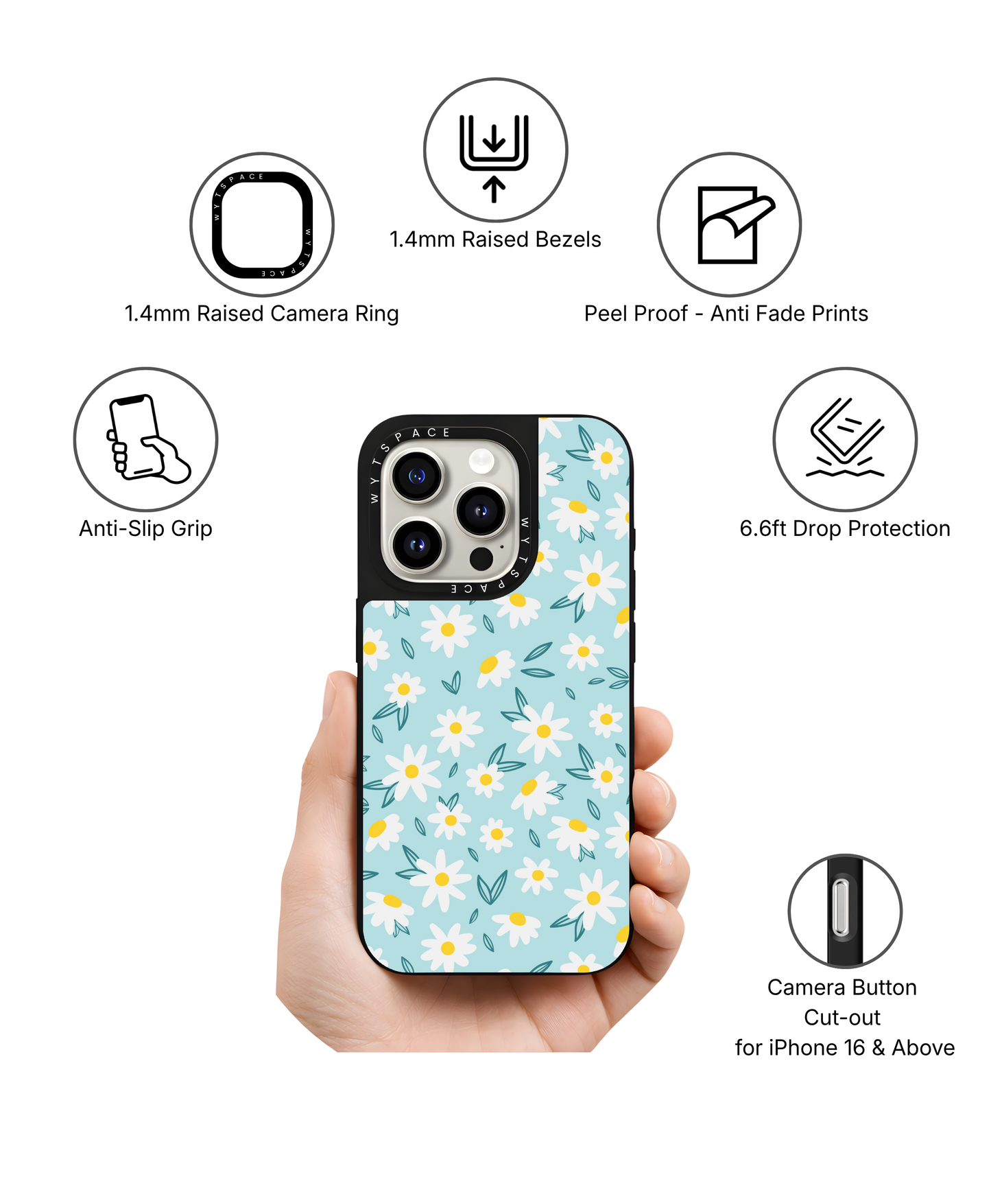 DaisyWhisper | Floral - Elite iPhone Case Cover | Code: 026