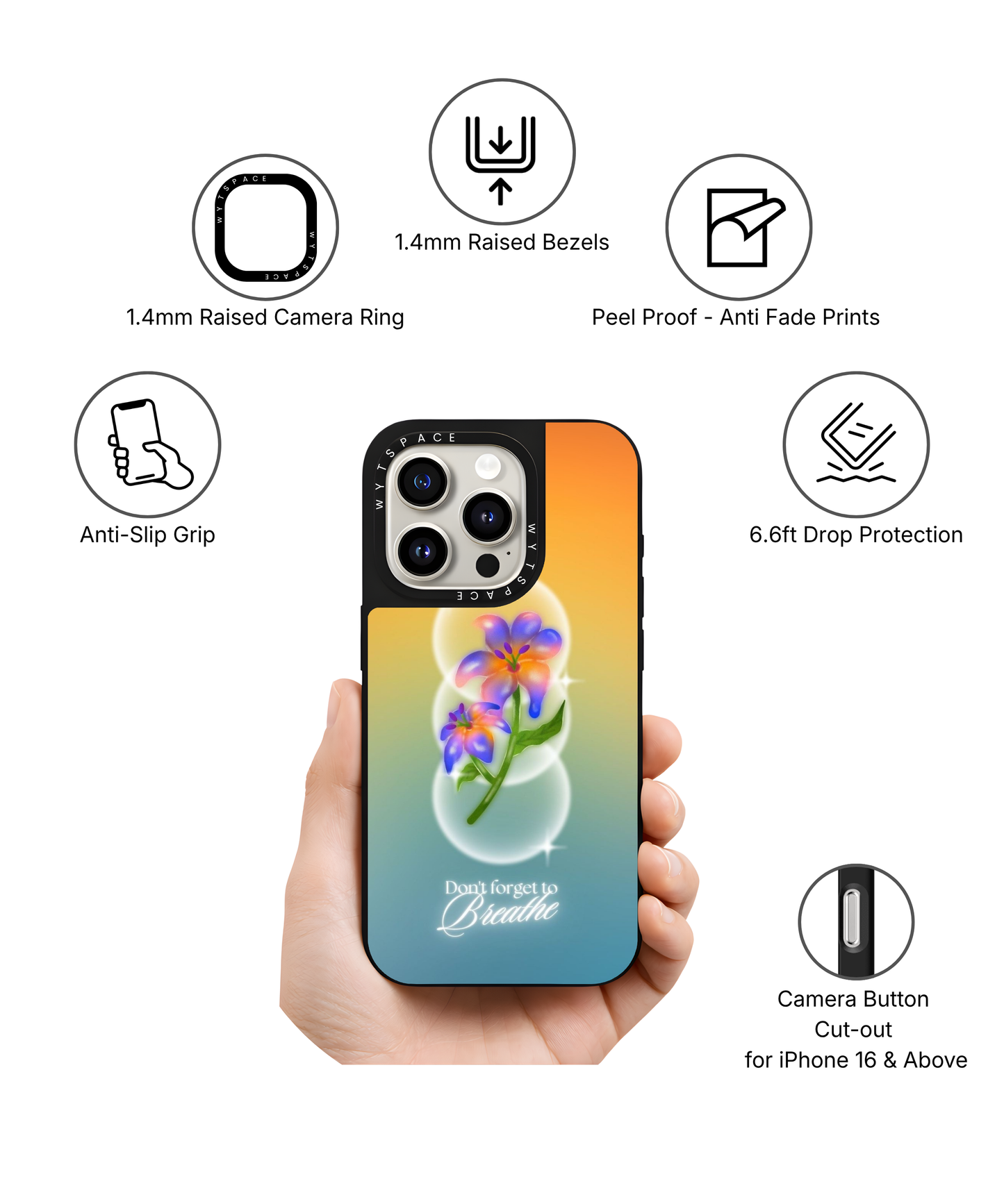 Don't Forget | Aura - Elite iPhone Case Cover | Code: 360