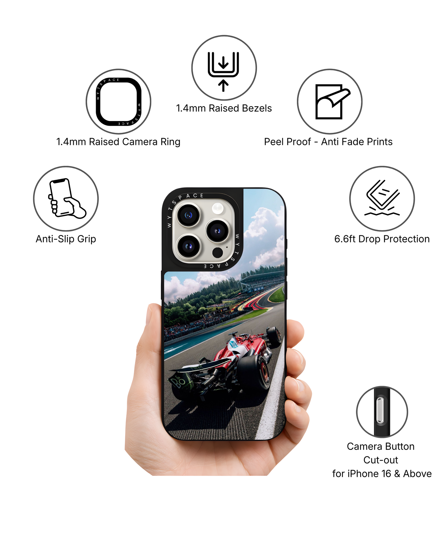 Apex Chase | F1 / Cars - Elite iPhone Case | Code: 402