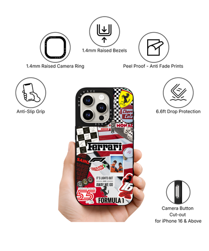 Ferrari Legacy | F1 / Cars - Elite iPhone Case | Code: 408