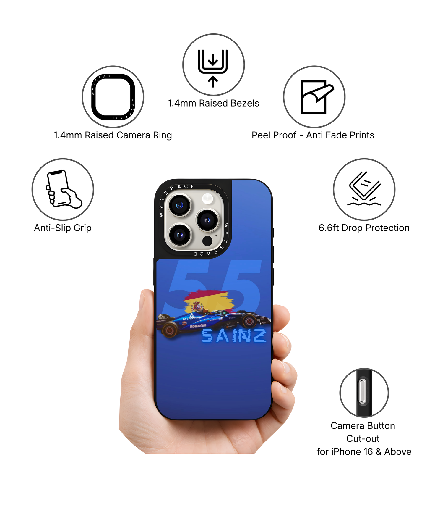 Smooth Operator 55 | F1 / Cars - Elite iPhone Case | Code: 434