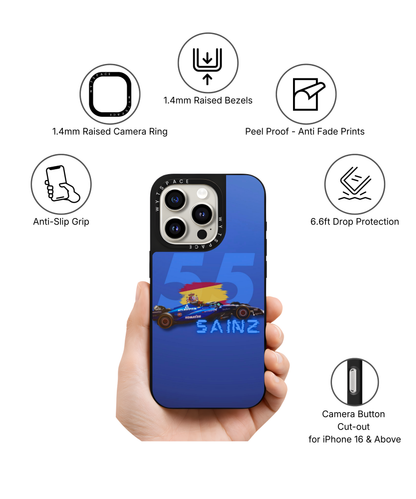 Smooth Operator 55 | F1 / Cars - Elite iPhone Case | Code: 434