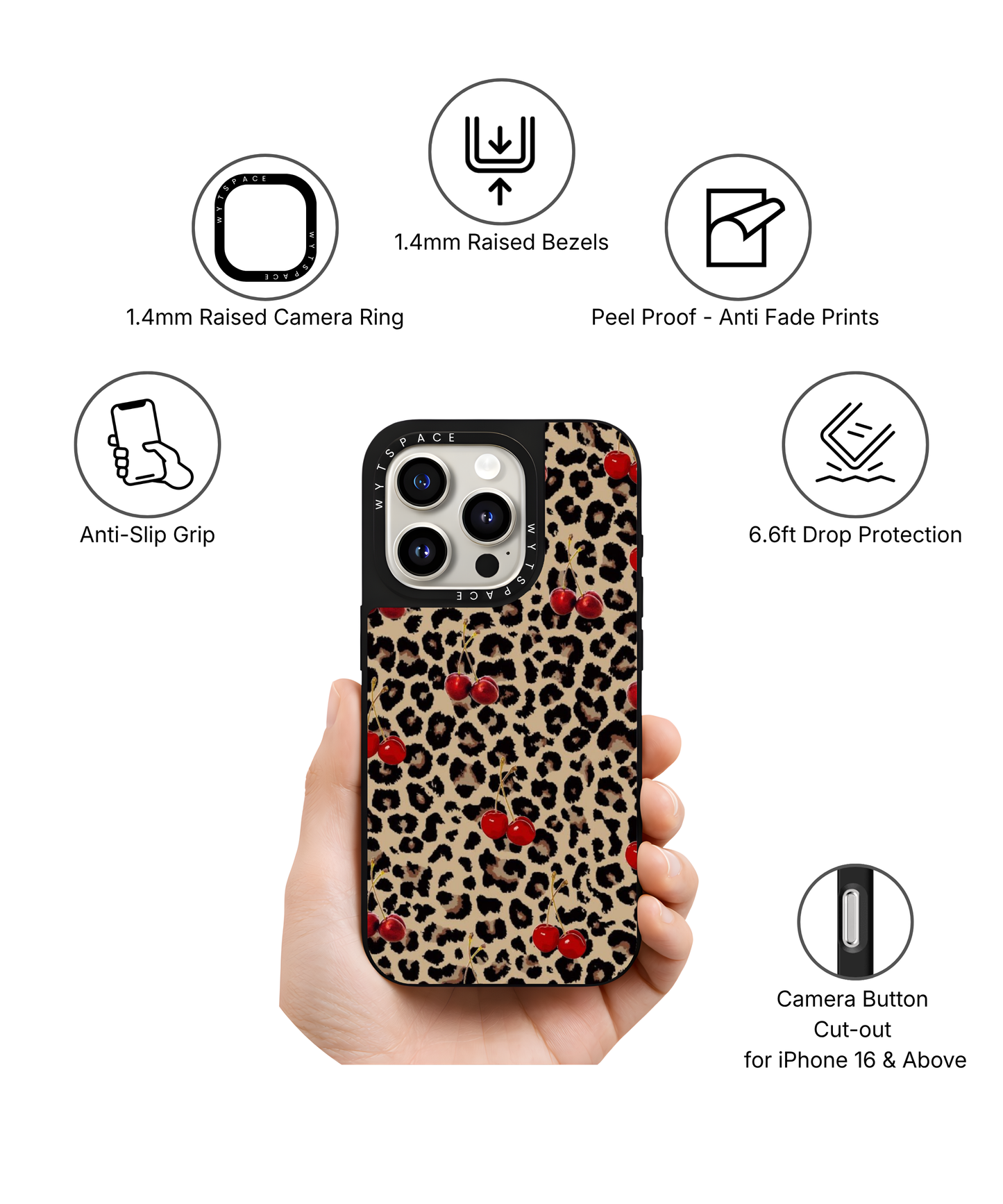 Cherry Wild | Pinteresty Elite iPhone Case Cover | Code: 290