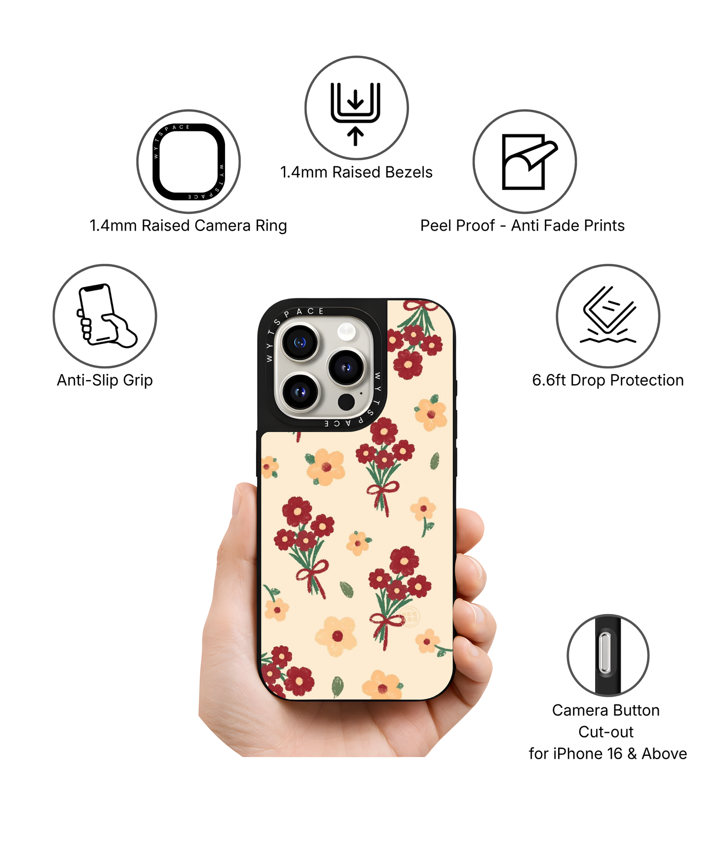 JadePetal | Floral - Elite iPhone Case Cover | Code: 027