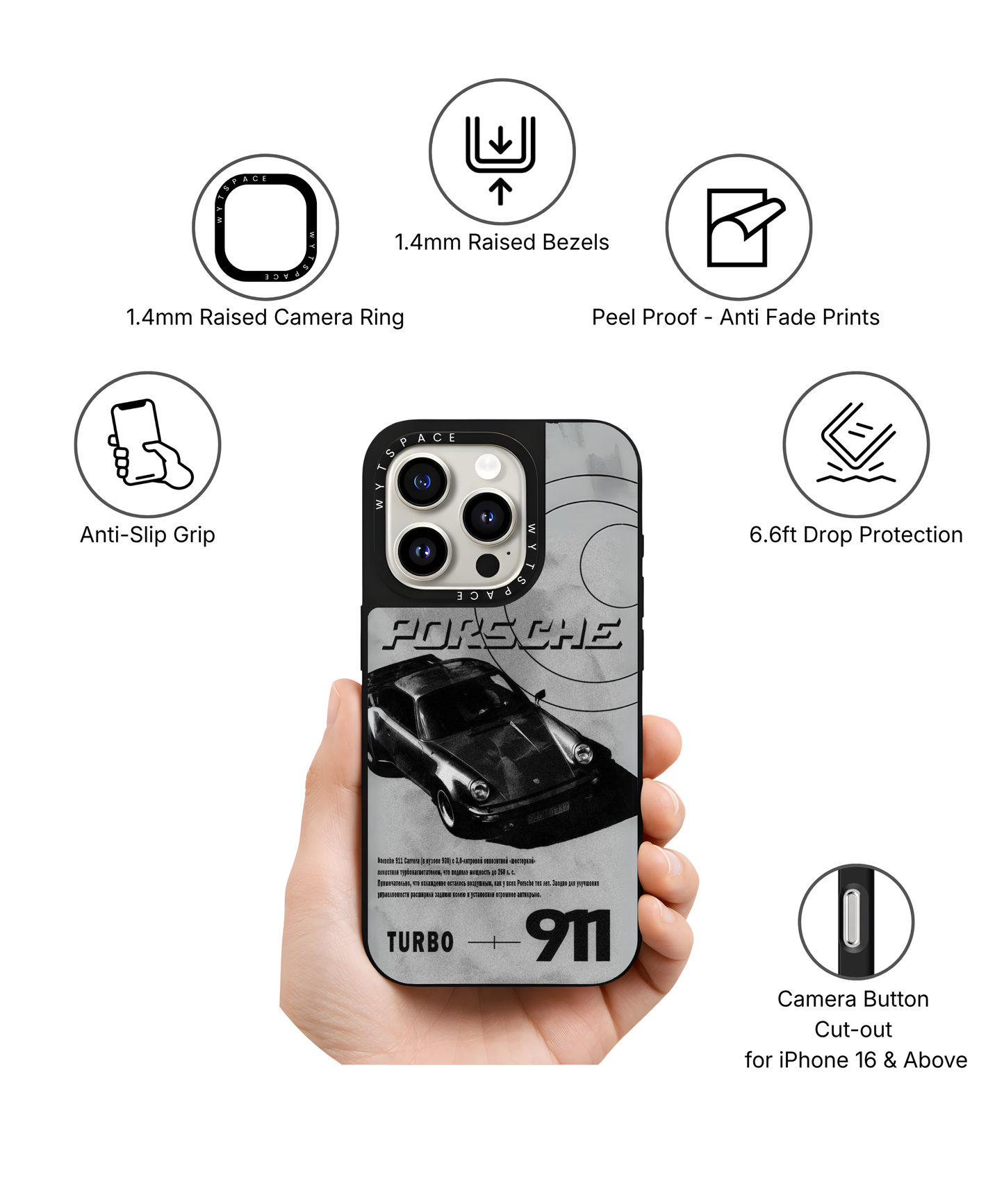 Velocity Rush 911 | F1 / Cars - Elite iPhone Case Cover | Code: 325