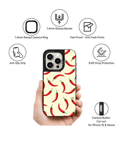 Hot Lap Peppers | F1 / Cars - Elite iPhone Case | Code: 414
