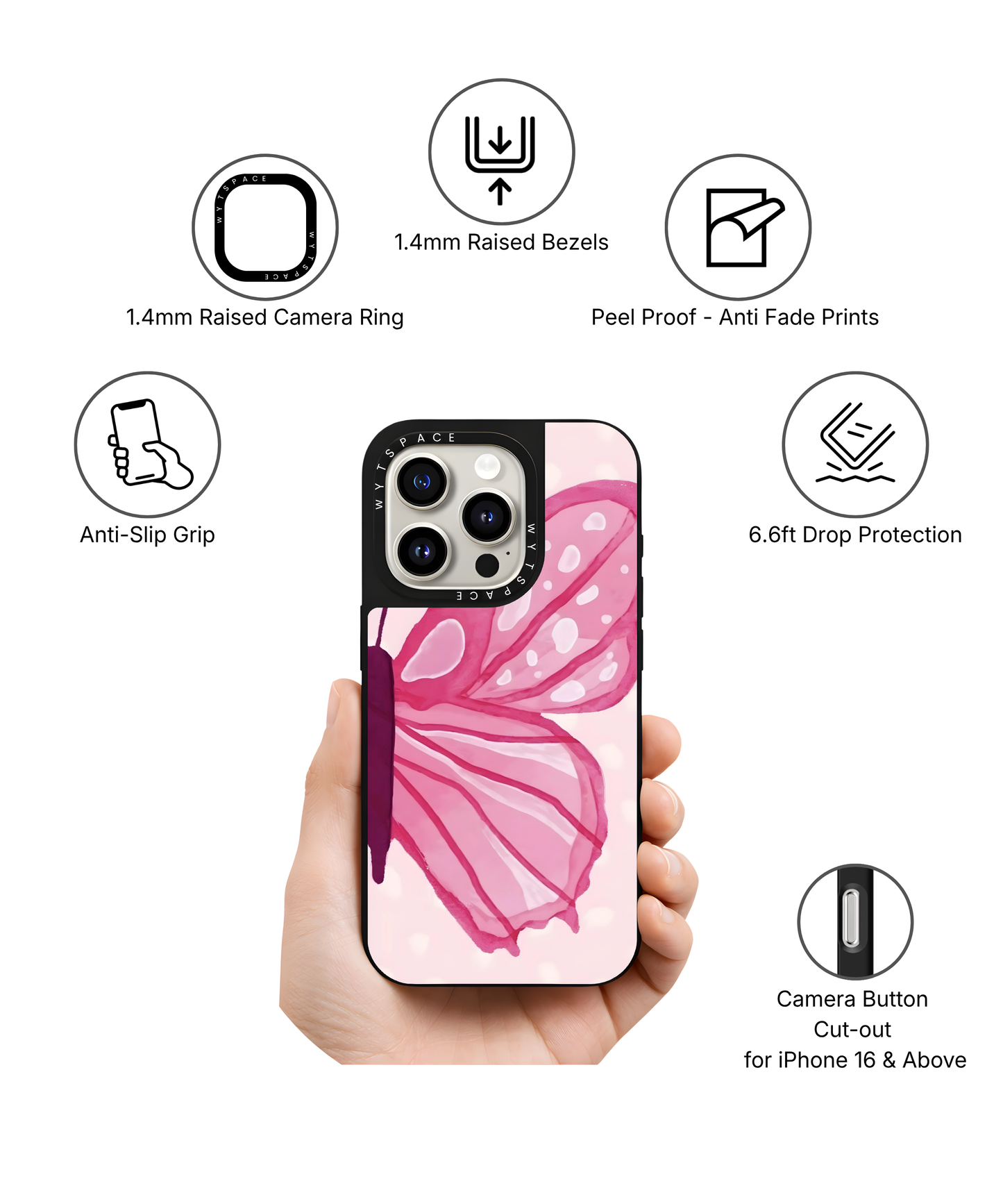 Butterfly Bliss | Pinteresty Elite iPhone Case Cover | Code: 264