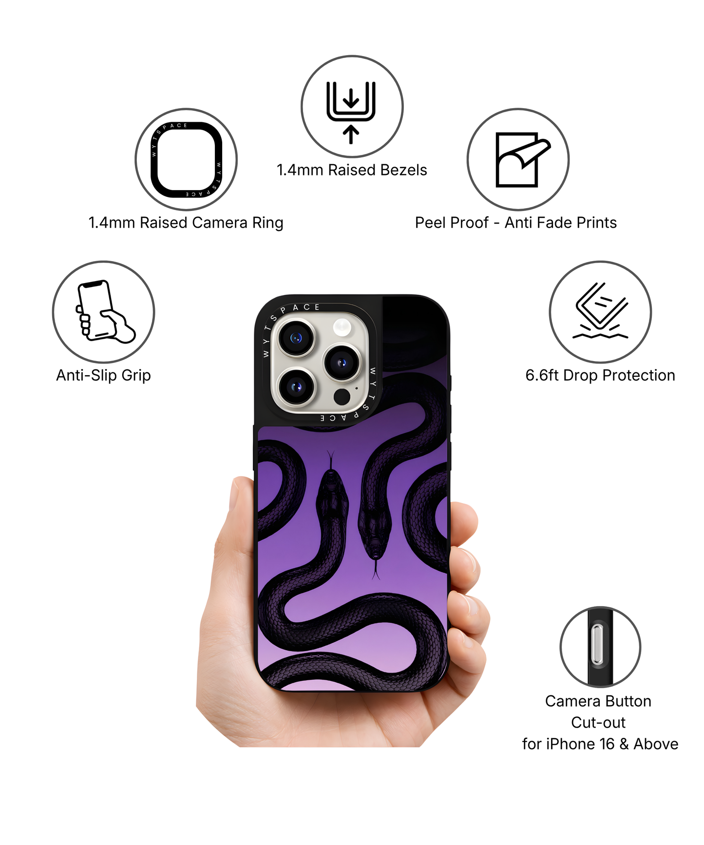 Serpentine | For Him - Elite iPhone Case Cover | Code: 581