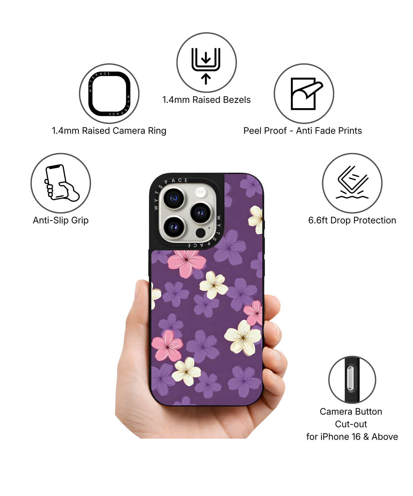 DaisyJoy | Floral - Elite iPhone Case Cover | Code: 022