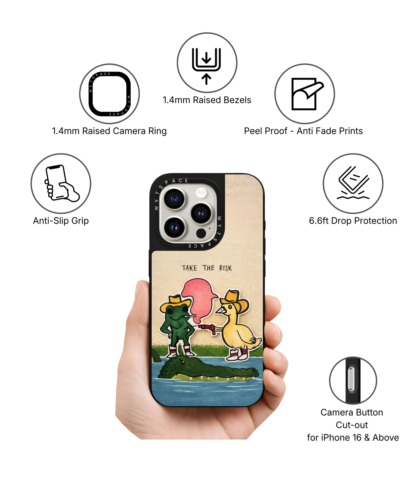Take the Risk | Scribble - Elite iPhone Case | Code: 529