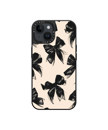 Noir Bow | Pinteresty Elite iPhone Case Cover | Code: 298