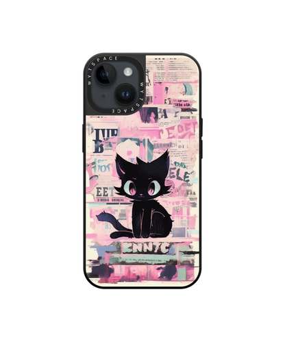 Midnight Meow | Pinteresty Elite iPhone Case Cover | Code: 296