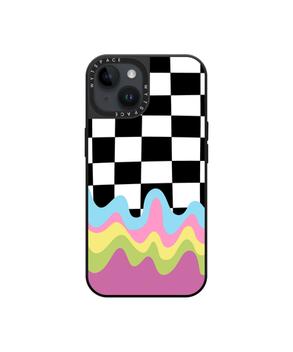 Checker Ripples | Y2k - Elite iPhone Case Cover | Code: 008