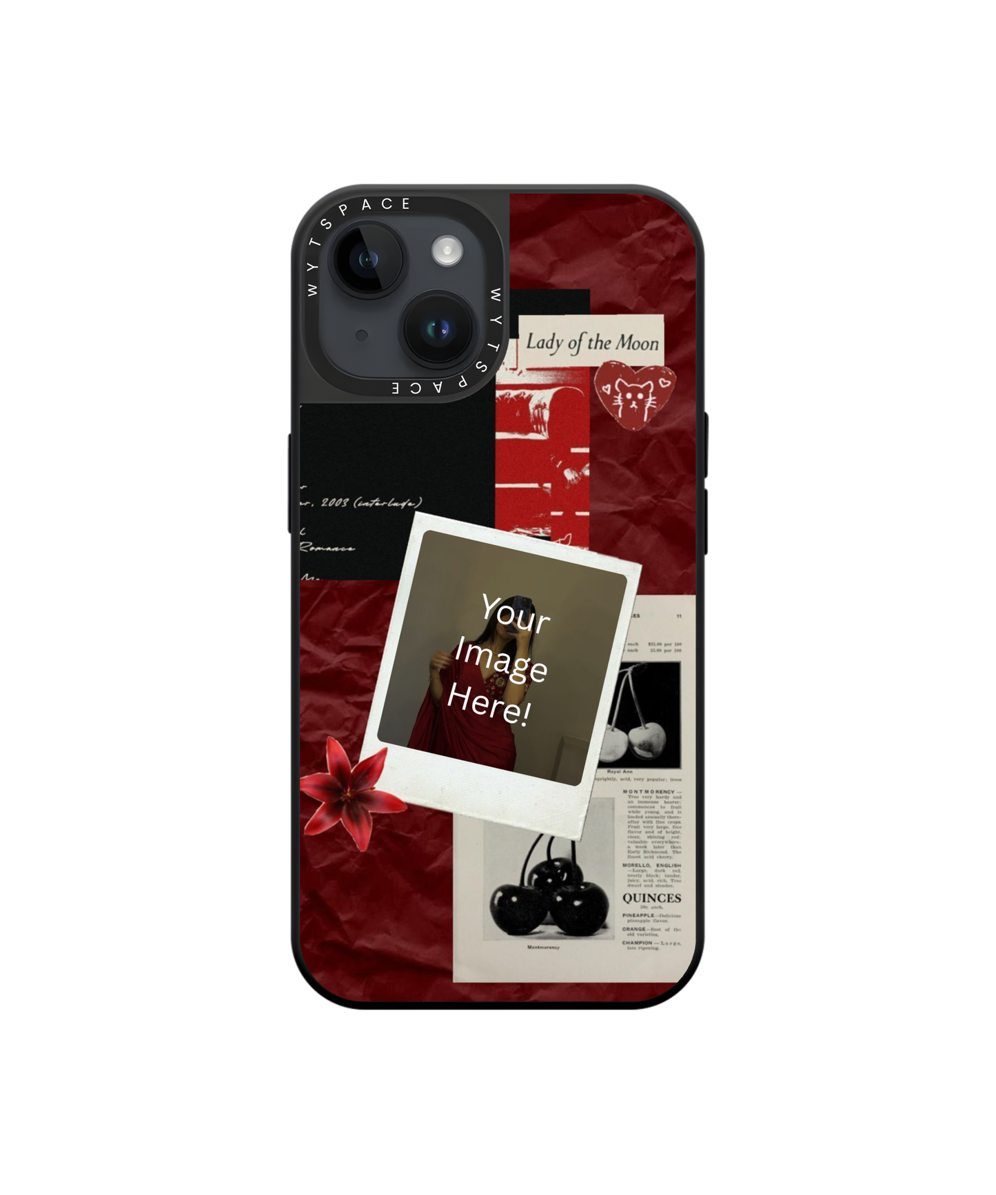 Scarlet Mood | Personalized Elite iPhone Case Cover | Code: 347