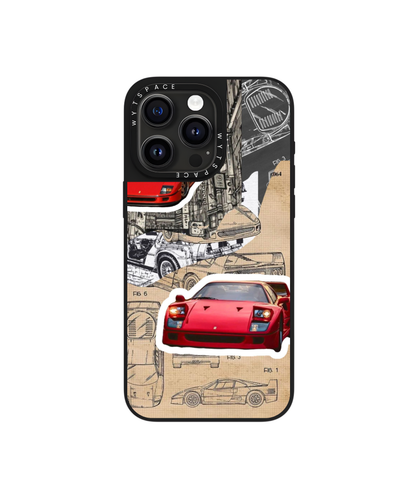 Retro Racer | F1 / Cars - Elite iPhone Case | Code: 431