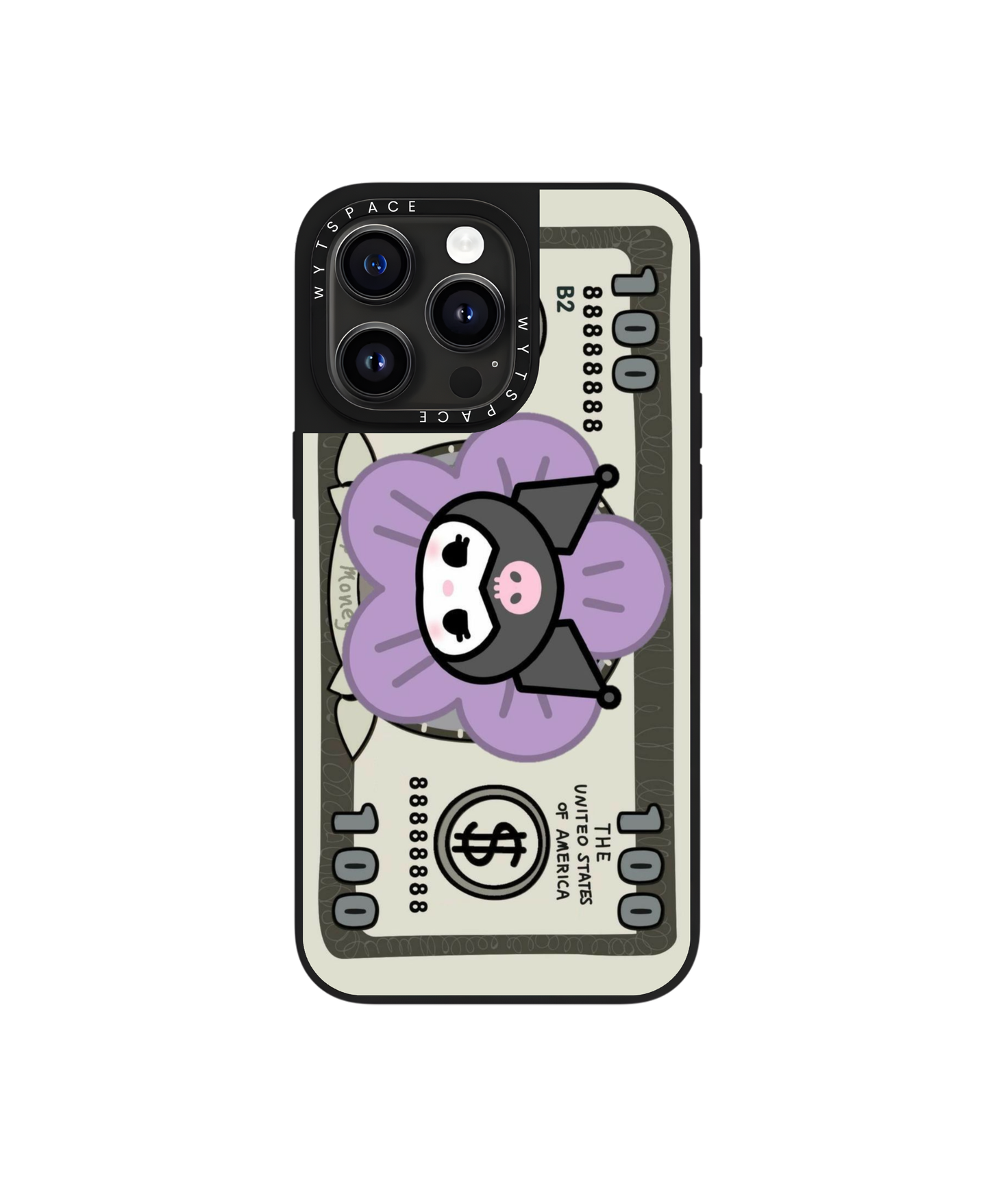 Kuromi Cash | Pinteresty Elite iPhone Case Cover | Code: 295