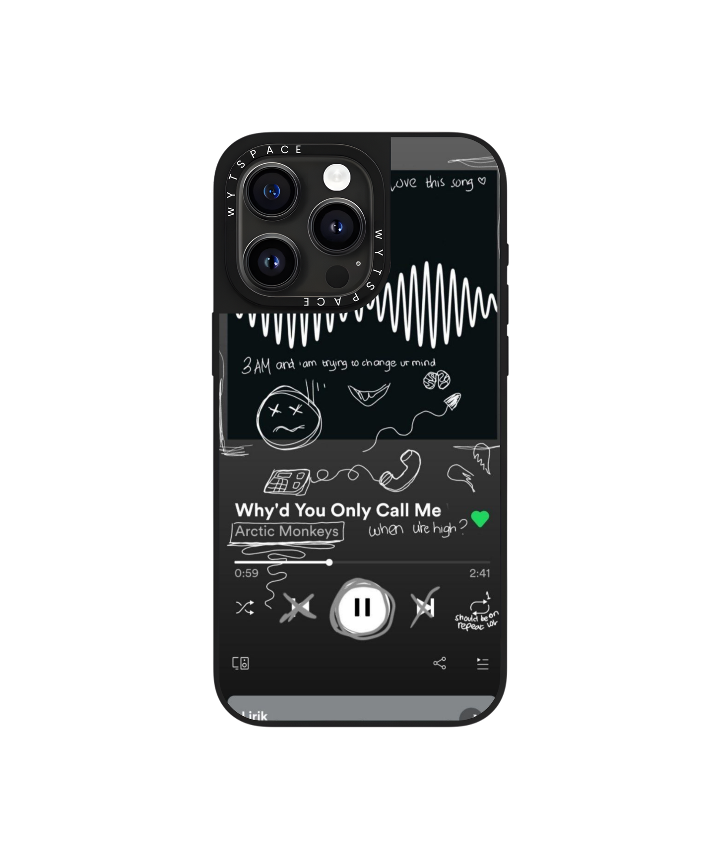 Line Play | Scribble - Elite iPhone Case Cover | Code: 303