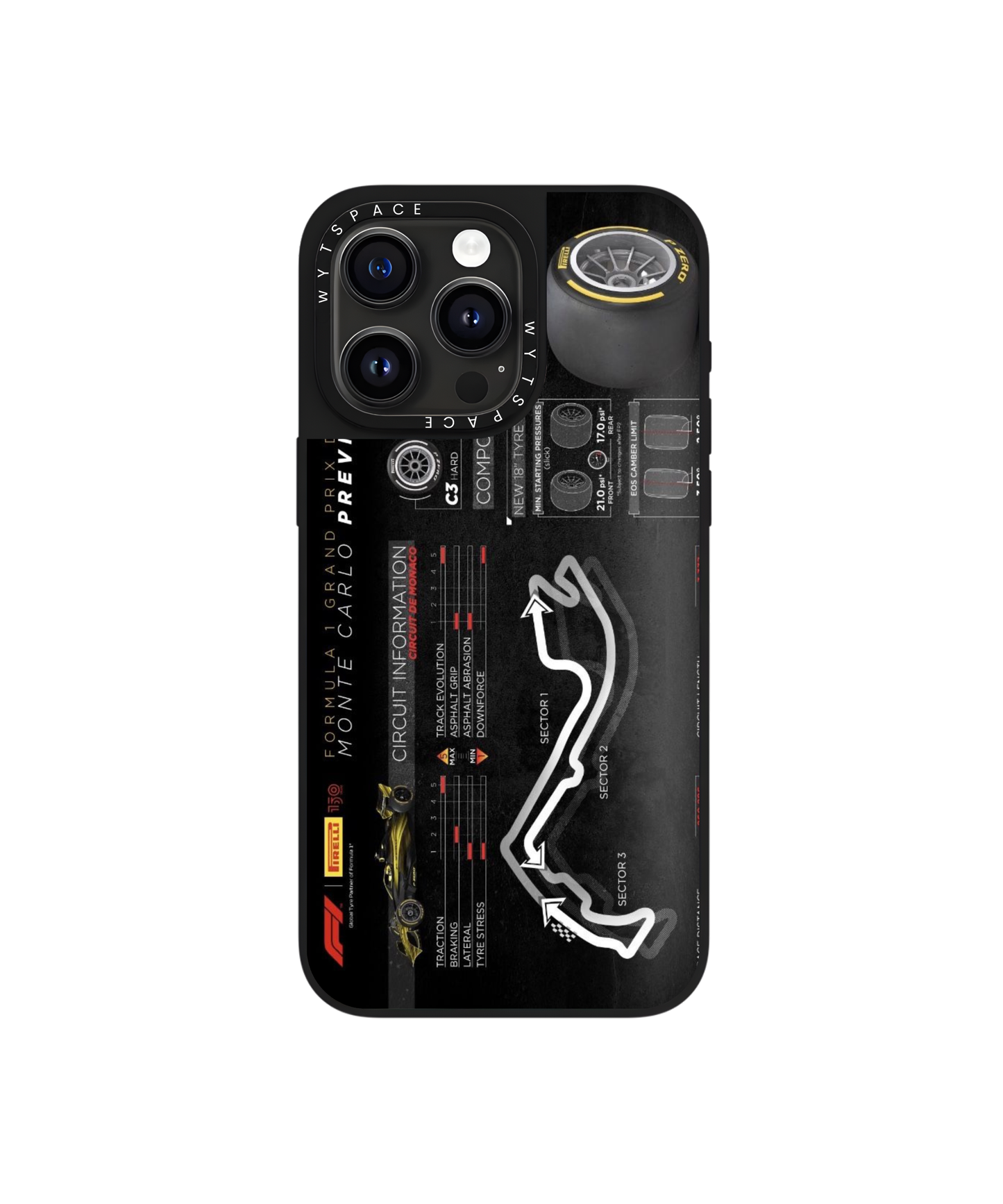 Pit Lane Circuit | F1 / Cars - Elite iPhone Case | Code: 425