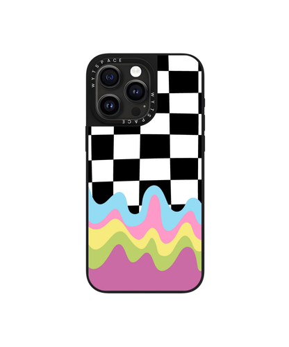 Checker Ripples | Y2k - Elite iPhone Case Cover | Code: 008