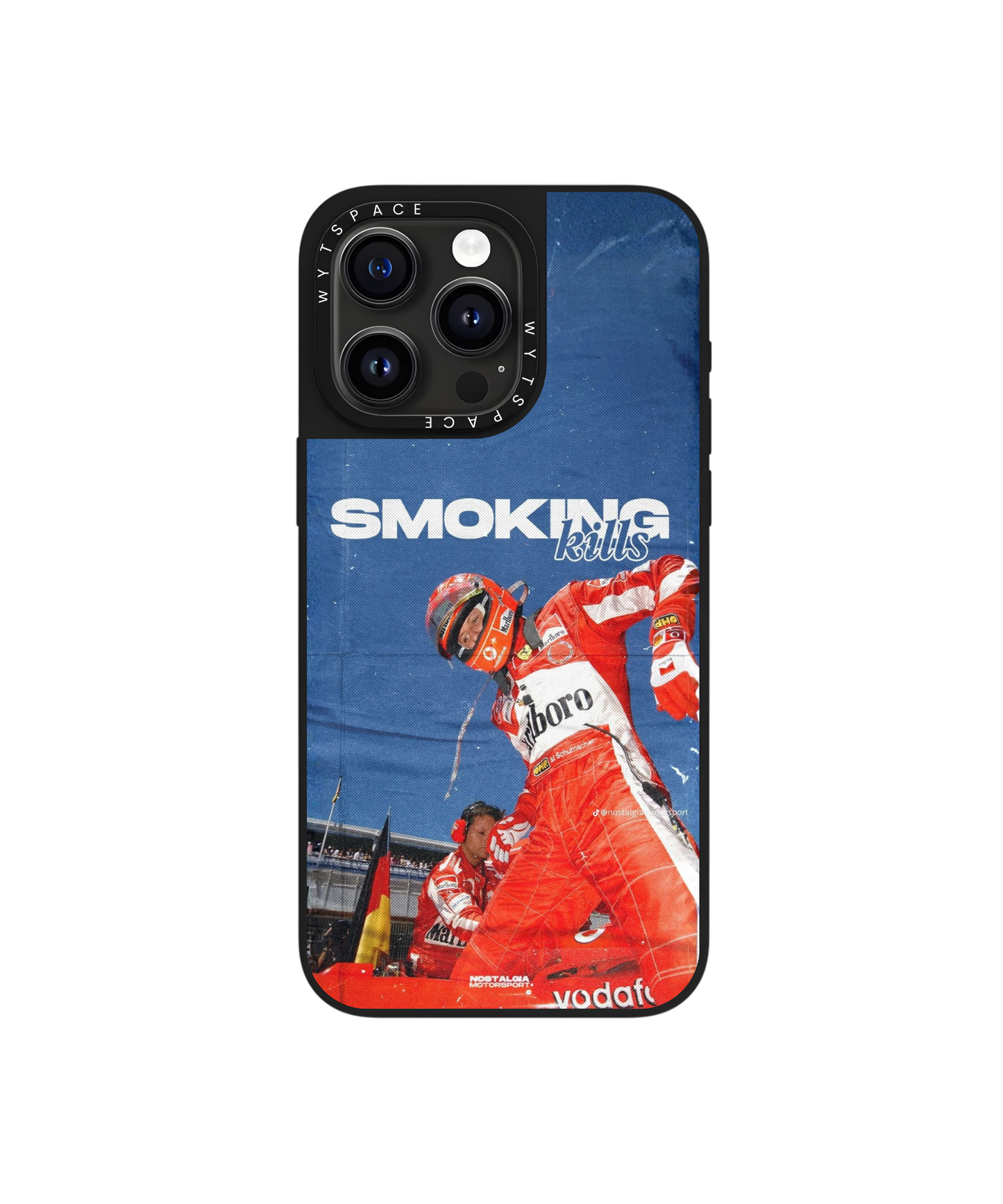 Smoking Hot Lap | F1 / Cars - Elite iPhone Case | Code: 433