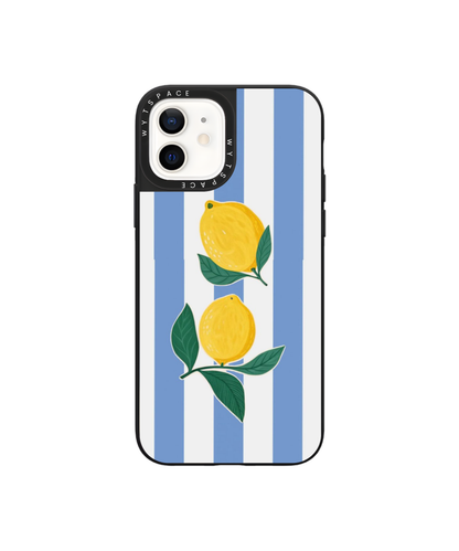 Lemon Stripes | Zesté - Elite iPhone Case Cover | Code: 400