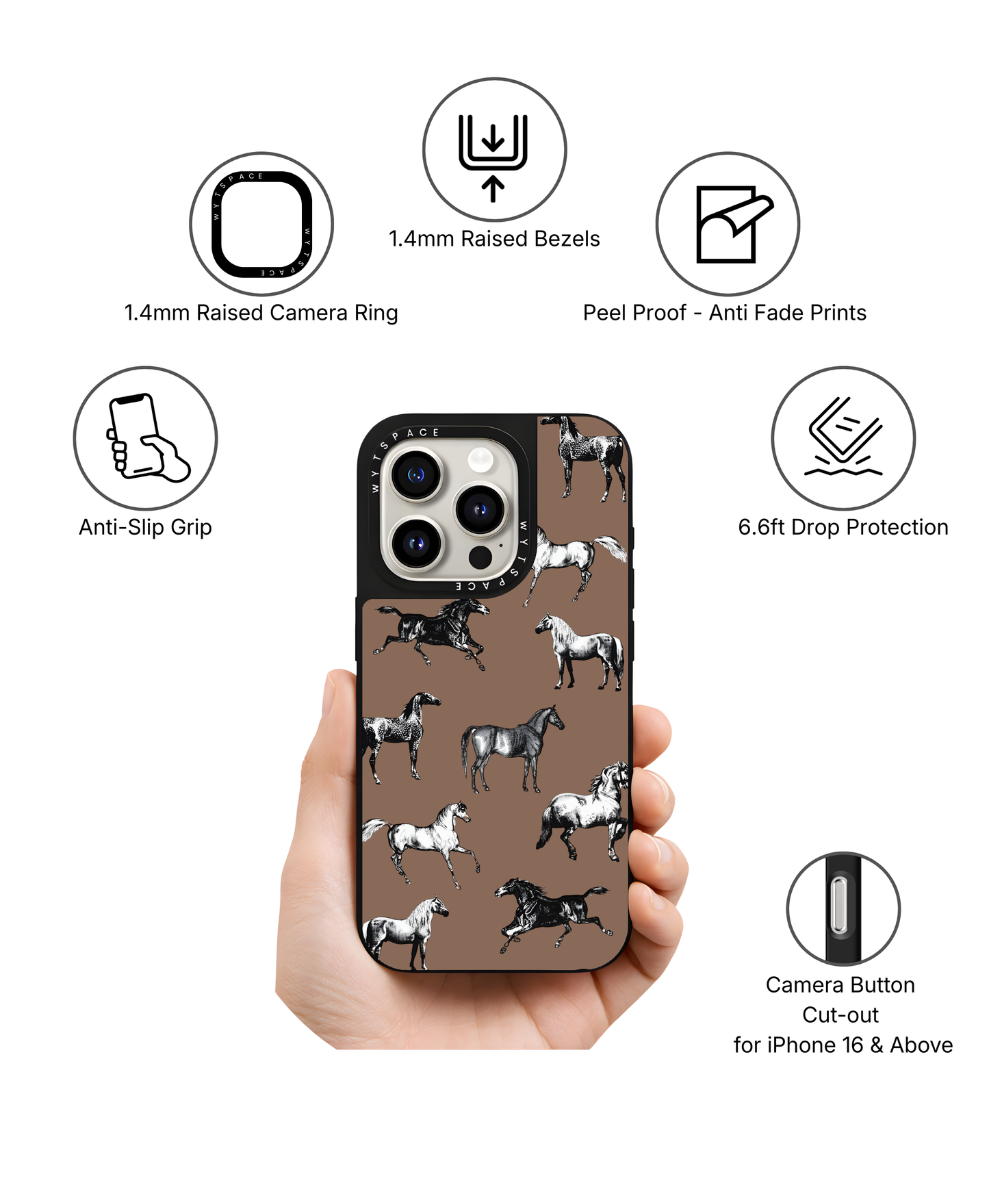 Mustang | Iconic - Elite iPhone Case Cover | Code: 504